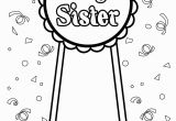 Free Printable Big Sister Coloring Pages Big Sister Coloring Page