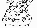 Free Printable Birthday Cupcake Coloring Pages Birthday Cupcake Coloring Pages Free Printable Birthday