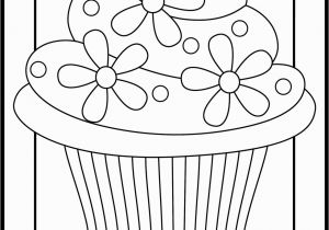 Free Printable Birthday Cupcake Coloring Pages Cupcake Coloring Pages