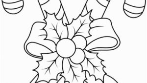 Free Printable Christmas Coloring Pages Candy Canes Christmas Colouring Pages Of Candy Canes with Cane Coloring Page