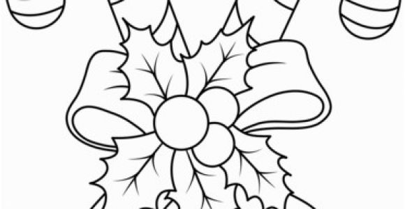 Free Printable Christmas Coloring Pages Candy Canes Christmas Colouring Pages Of Candy Canes with Cane Coloring Page