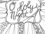 Free Printable Christmas Coloring Pages for Sunday School O Holy Night Free Adult Coloring Sheet Printable