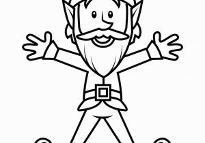 Free Printable Christmas Elf Coloring Pages Free Printable Elf Coloring Pages for Kids