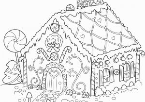 Free Printable Christmas Gingerbread House Coloring Pages Gingerbread House Christmas Coloring Pages Printable