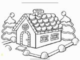 Free Printable Christmas Gingerbread House Coloring Pages Printable Gingerbread House Coloring Pages Coloring Home