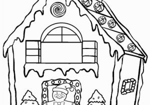 Free Printable Christmas Gingerbread House Coloring Pages Printable Gingerbread House Coloring Pages for Kids