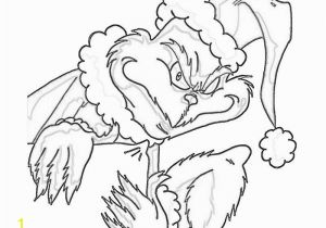 Free Printable Christmas Grinch Coloring Pages the Grinch