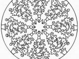 Free Printable Christmas Mandala Coloring Pages Christmas Mandala Coloring Pages