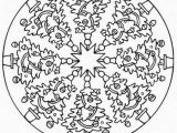 Free Printable Christmas Mandala Coloring Pages Christmas Mandala Coloring Pages