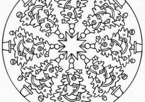 Free Printable Christmas Mandala Coloring Pages Christmas Mandala Coloring Pages