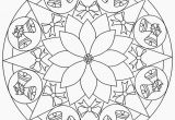 Free Printable Christmas Mandala Coloring Pages Christmas Mandala Coloring Pages to and Print for