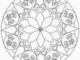 Free Printable Christmas Mandala Coloring Pages Christmas Mandala Coloring Pages to and Print for