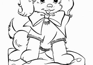 Free Printable Christmas Puppy Coloring Pages A Puppy for Christmas Coloring Pages