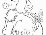 Free Printable Christmas Puppy Coloring Pages Christmas Puppy Coloring Pages