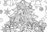 Free Printable Christmas Zentangle Coloring Pages Christmas Tree Zentangle Coloring Page