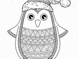 Free Printable Christmas Zentangle Coloring Pages Christmas Zentangle Coloring Page with Images