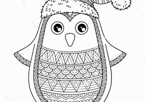 Free Printable Christmas Zentangle Coloring Pages Christmas Zentangle Coloring Page with Images