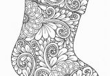 Free Printable Christmas Zentangle Coloring Pages Christmas Zentangle Coloring Page with Images