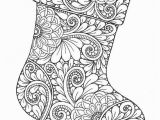 Free Printable Christmas Zentangle Coloring Pages Christmas Zentangle Coloring Page with Images