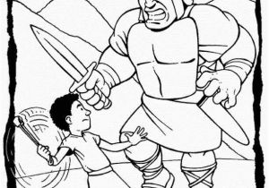 Free Printable Coloring Page Of David and Goliath David and Goliath Coloring Pages Unique 7 Best Education