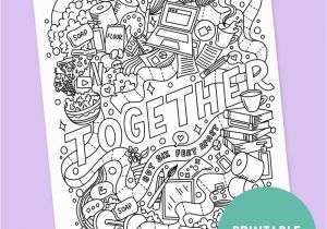 Free Printable Coloring Pages for Adults Only Free social Distancing Coloring Page — Belinda