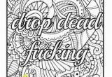 Free Printable Coloring Pages for Adults Only Swear Words Amazon Be F Cking Awesome and Color An Adult Coloring Book