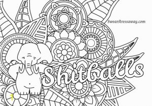 Free Printable Coloring Pages for Adults Only Swear Words Pdf Coloring Book Incredible Free Easy Adult Coloring Pages