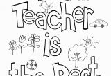 Free Printable Coloring Pages for Teachers Teacher Appreciation Coloring Sheet