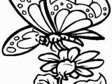 Free Printable Coloring Pages Of Flowers and butterflies butterfly with Flower Coloring Page Free butterfly