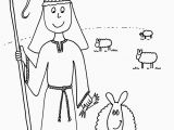 Free Printable Coloring Pages Of Jesus Christmas Shepherd Coloring Page