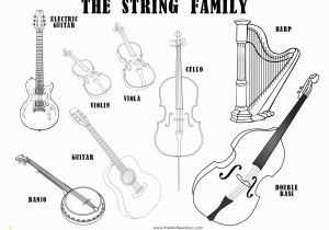 Free Printable Coloring Pages Of Musical Instruments Instrument Coloring