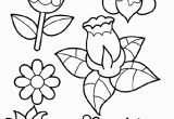 Free Printable Coloring Pages Of Spring Flowers Spring Flowers Coloring Page