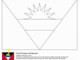 Free Printable Coloring Pages Of the American Flag Flag Of Antigua and Barbuda Coloring Page