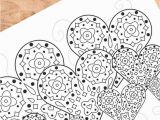 Free Printable Coloring Pages Valentine Heart Intricate Hearts Coloring Page