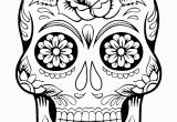 Free Printable Dia De Los Muertos Coloring Pages Skull Coloring Pages for Adults
