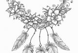 Free Printable Dream Catcher Coloring Pages Dreamcatcher Coloring Page