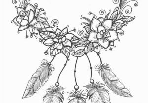 Free Printable Dream Catcher Coloring Pages Dreamcatcher Coloring Page