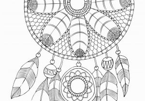 Free Printable Dream Catcher Coloring Pages Free Adult Coloring Page Dreamcatcher