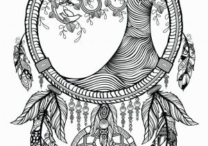 Free Printable Dream Catcher Coloring Pages Tree Dreamcatcher Coloring Page