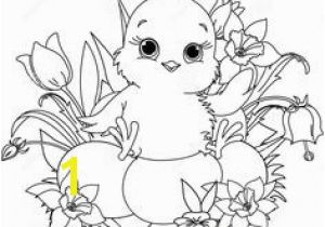 Free Printable Easter Baby Chick Coloring Pages 131 Best Silhouettes Easter Images On Pinterest In 2018