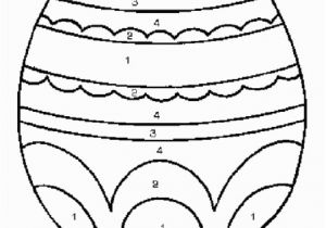 Free Printable Easter Basket Coloring Pages Easter Egg Color by Number Easter Pinterest