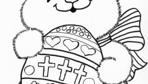 Free Printable Easter Bunny Coloring Pages Catholic Easter Bunny Coloring Page