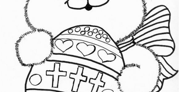 Free Printable Easter Bunny Coloring Pages Catholic Easter Bunny Coloring Page