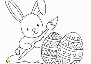 Free Printable Easter Bunny Coloring Pages Easter Bunny Coloring Page