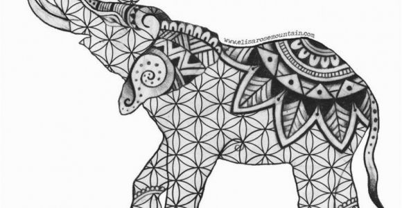 Free Printable Elephant Coloring Pages for Adults Get This Free Printable Elephant Coloring Pages for Adults