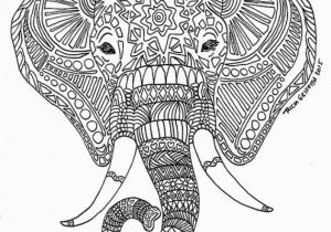 Free Printable Elephant Coloring Pages for Adults Get This Hard Elephant Coloring Pages for Adults