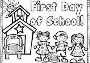 Free Printable First Day Of School Coloring Pages 20 Free Printable School Coloring Pages Everfreecoloringback to