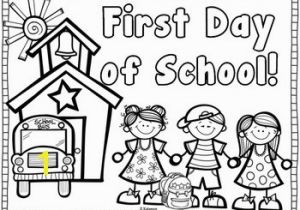 Free Printable First Day Of School Coloring Pages Back to School Drawing at Getdrawings