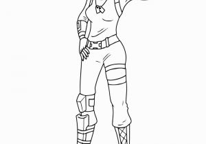 Free Printable fortnite Coloring Pages Free Female Raptor Skin fortnite Coloring Page for Kids In
