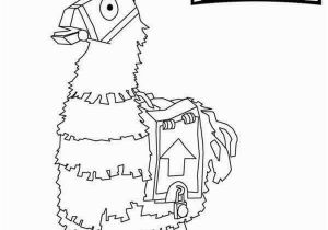Free Printable fortnite Llama Coloring Pages fortnite Coloring Sheets Llama